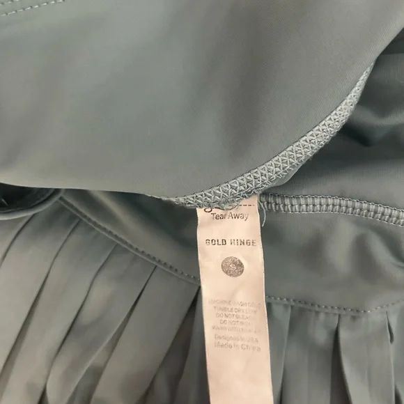 Gold Hinge Teal Skirt - Picture 3 of 3